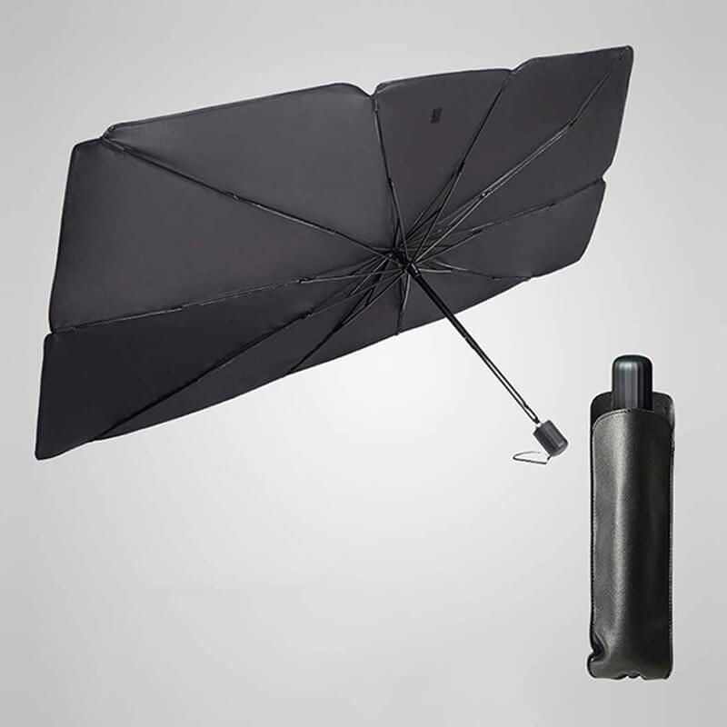 Parasolar Auto Impotriva Razelor UV Pliabil in Forma de Umbrela