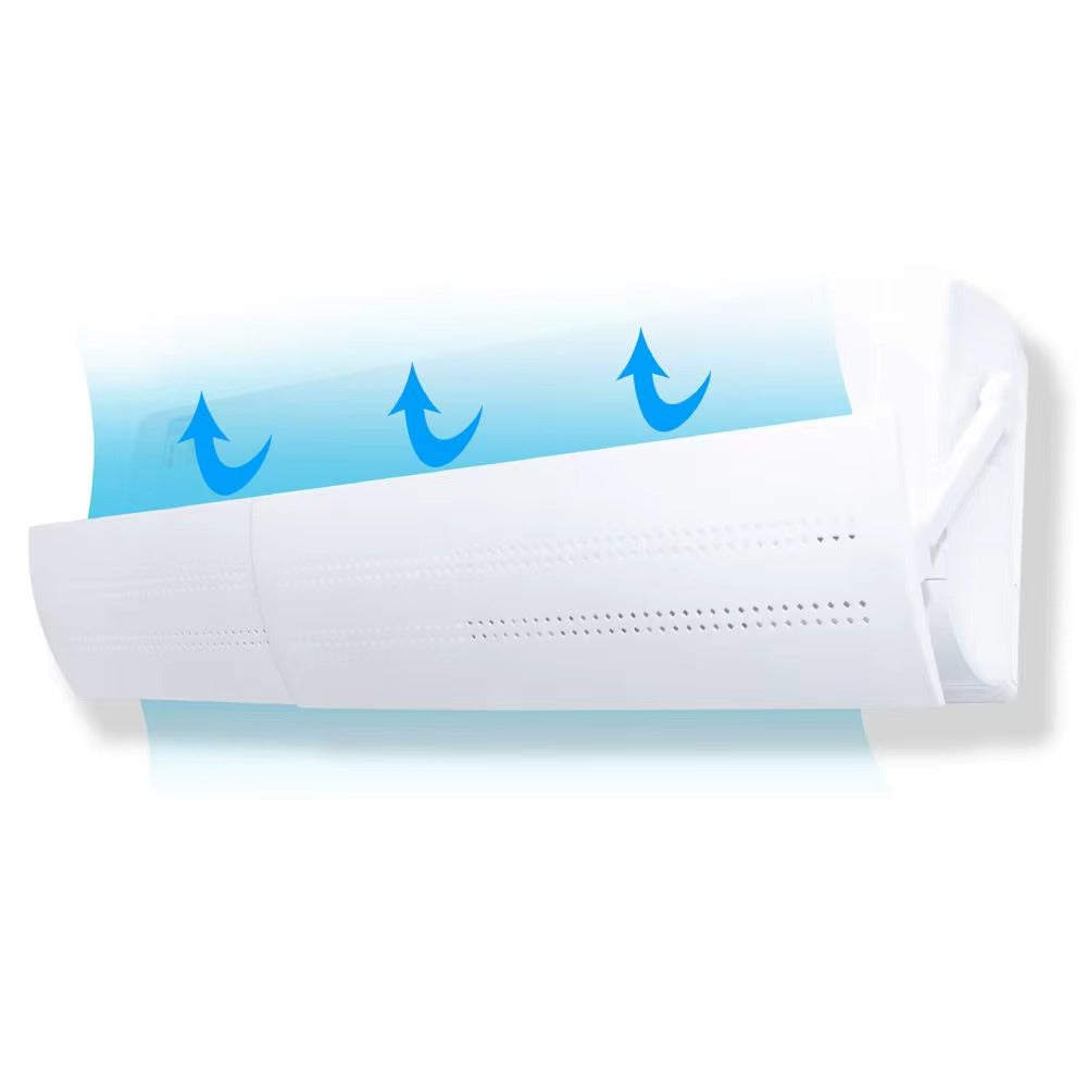 Lichidare de Stoc! Set 2 x Deflector Aer Conditionat 90 cm – Reglare Jet de Aer, Montaj Rapid, Design Ergonomic