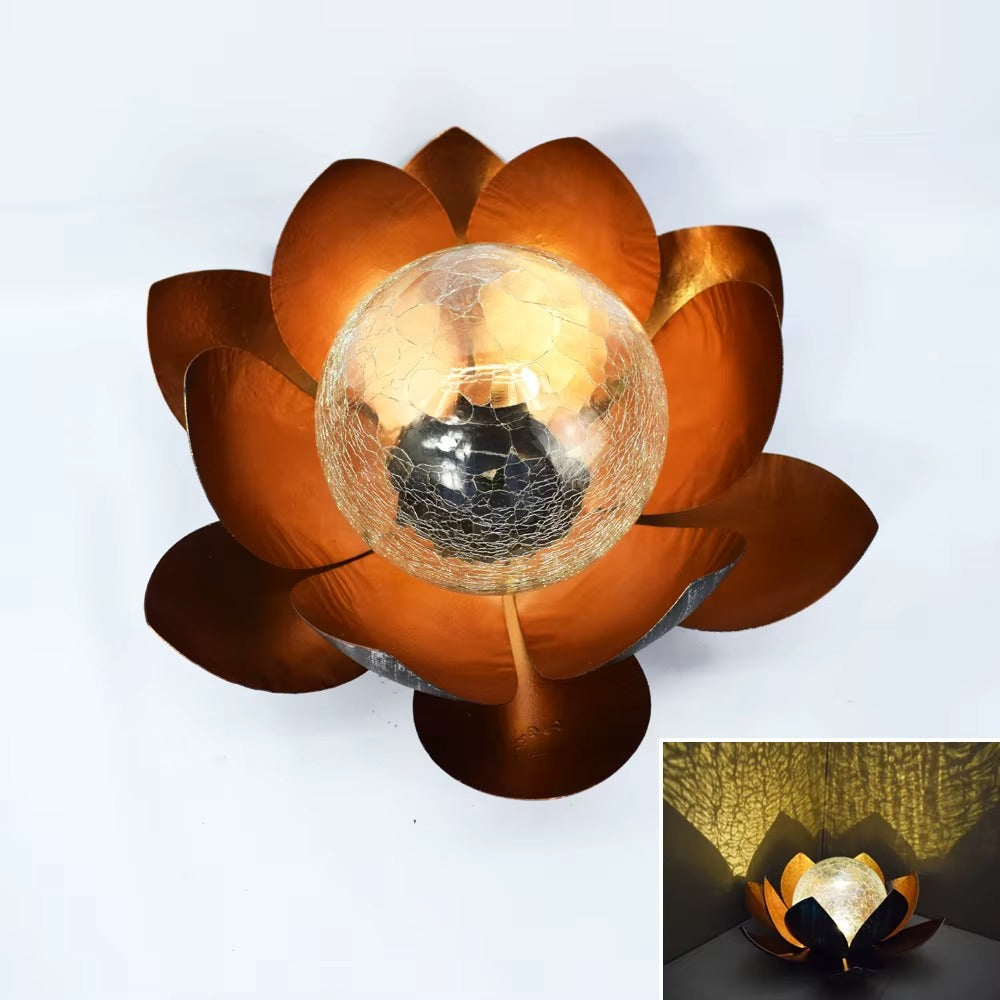 Lampa Solara LOTUS LED Exterior cu Senzor