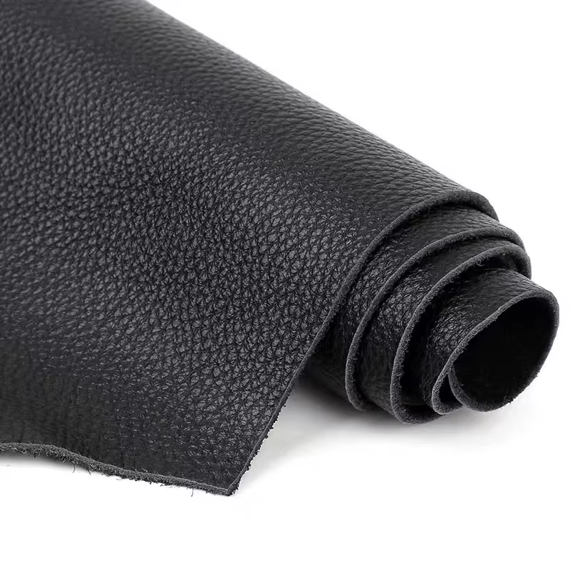 Folie Autoadeziva Piele Ecologica Neagra 75x250 cm, Reconditionare Mobila si Interior Auto, Flexibila si Durabila