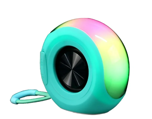 Mini Difuzor Portabil Cu Difuzor Bass Puternic Lumina Rgb Baterie Reincarcabila 5 Ore Suport Card Memorie RAE