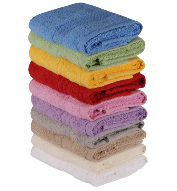 Set 10 Prosoape Bucatarie 100% Bumbac 30x50 Cm Culori Multiple Capacitate Mare De Absorbtie