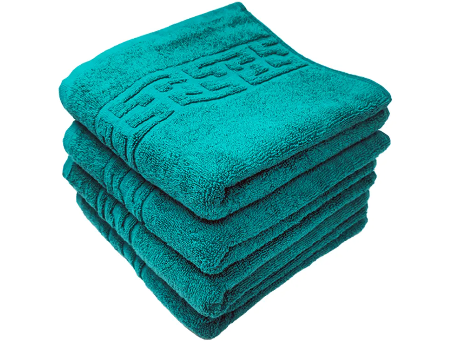 Set 4 Prosoape Pufoase 100% Bumbac 50x90 Cm Densitate 550g/mp Culori Multiple Absorbtie Ridicata