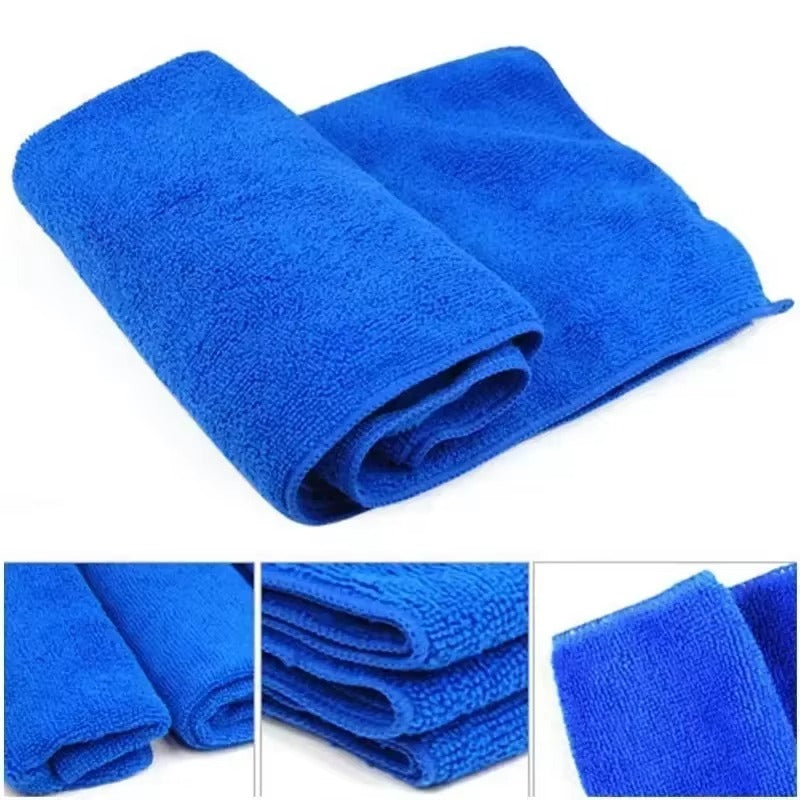 Set 2 Prosoape Auto cu Doua Straturi din Microfibra – Ultra Absorbant, Fara Scame si Fara Zgarieturi AFO