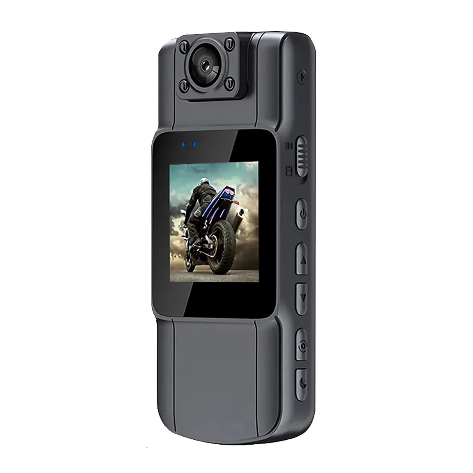 Camera Sport Portabila 4K UHD, Inregistrare Audio-Video, Lentila Rotativa 180°, Detectie Miscare si Autonomie 7 Ore AFO