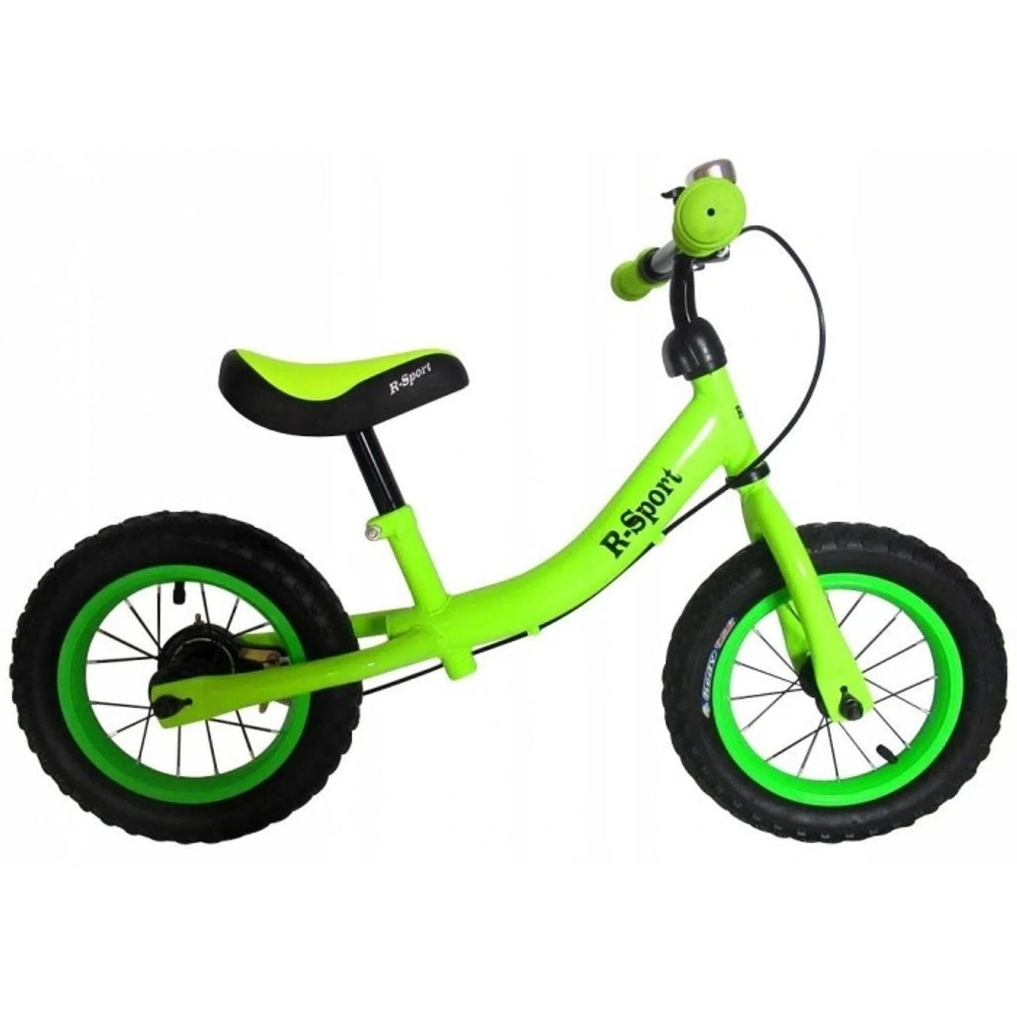 Bicicleta pentru copii, fara pedale, verde