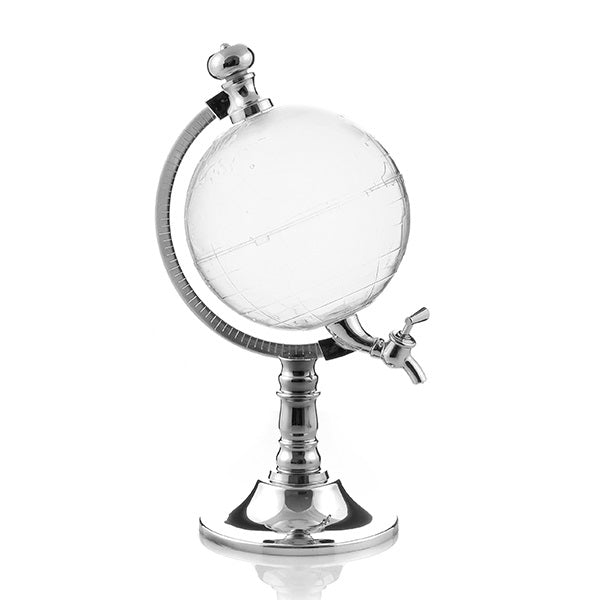 Lichidare de Stoc! Dozator Pentru Bauturi Forma de Glob Pamantesc , Capacitate 3 L