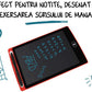 Tableta LCD pentru scris si desenat, 8.5 inch