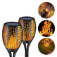 Set 5 x Lampa solara tip torta cu efect flacara 51.5 cm