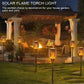 Set 5 x Lampa solara tip torta cu efect flacara 51.5 cm