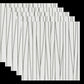 Set 5 x Tapet 3D Autoadeziv cu model argintiu, 70 X 70 cm x 6mm