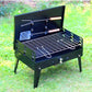 Gratar grill pliabil si portabil tip valiza cu accesorii incluse