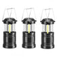 Set 3 x Lampa solara reincarcabila, camping Shenyu