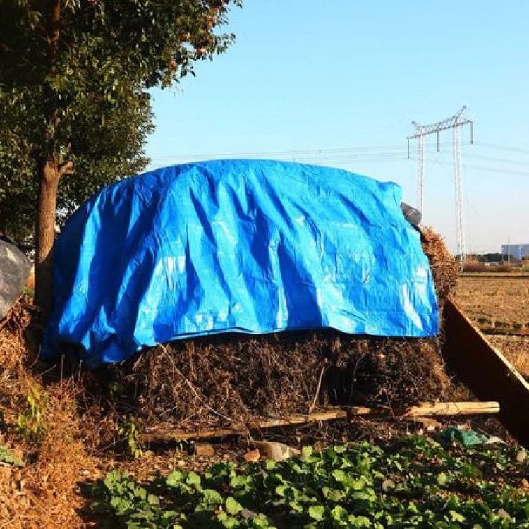Prelata Impermeabila cu Inele, Rezistenta la Undele UV si Umiditate 4 x 6 m