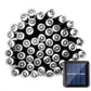 Set 2 x Decoratiune cu Incarcare Solara 100 LED, 10 Metri - Alb Rece