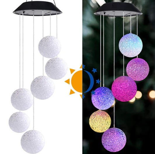 Lichidare de Stoc! Decoratiune Solara de Gradina, 6 Globuri cu Joc de Lumini