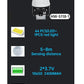 Camera falsa 66 led smd HW-5118-1