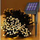 Set 2 x Decoratiune solara 30m 300 leduri - alb cald