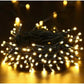 Set 2 x Decoratiune solara 30m 300 leduri - alb cald