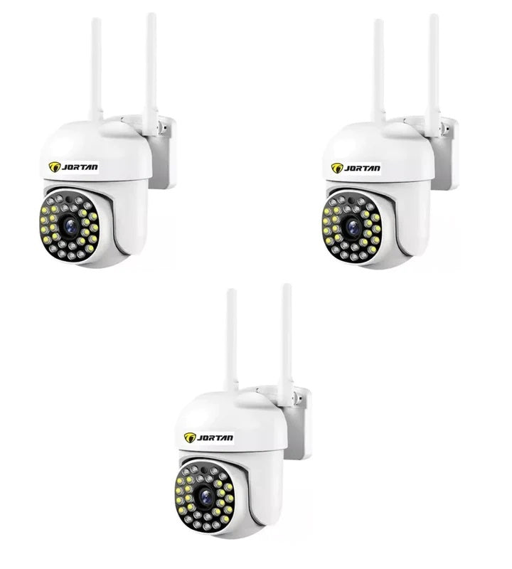 Set 3 x Camere de Supraveghere Video, 32 Leduri, Rotative, Infrarosu, Rezistanta la apa