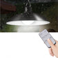 Set panou solar cu 2 becuri LED cu aplica, telecomanda, 50W