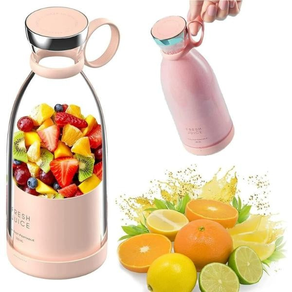 Blender Multifunctional Fresh Juice, Portabil cu Incarcare Usb , 420 ml