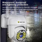 Camera de Supraveghere Video , 32 Leduri, Rotative, Infrarosu, Rezistanta la apa + Card 32 GB