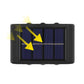 Set 2 x lampa solara de perete 12 led