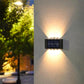 Set 2 x lampa solara de perete 12 led