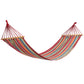 Hamac colorat cu bare din lemn, 200x80 cm