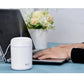 Umidificator de aer portabil, cu difuzor aromaterapie si led