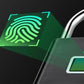Lacat Smart Cu Deblocare Prin Amprenta, Modern, Incarcare USB