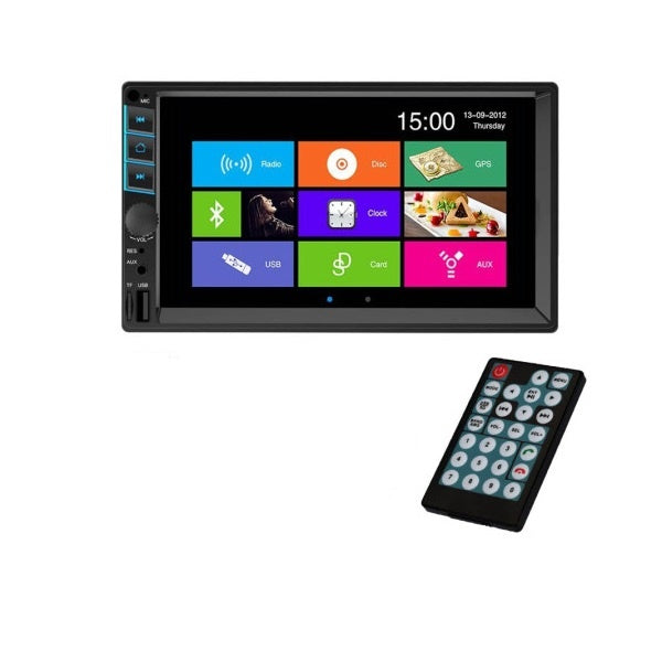 Navigatie Auto, Display Touchscreen 7 Inch,Telecomanda Inclusa, Conectivitate Bluetooth, Sd Card, Port Usb