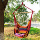 Hamac tip Scaun cu Bara de Lemn 130 x 98,5 cm