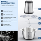 Tocator electric, vas din inox 18 x 18 x 14 cm, 3 litri