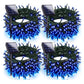 Set 4 x Decoratiune cu Incarcare Solara 100 LED, 10 Metri - Albastru