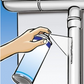 Spray etansare cu pelicula cauciucata, 750 ml