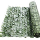 Lichidare de Stoc! Gard Artificial cu Model Frunze Verzi pentru Decorarea Gradinii, 100 x 300 cm