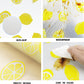 Set 3 x Folie din silicon pentru sertare, model lamai, 45 x 200 cm