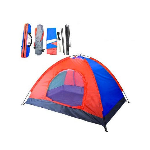 Cort pentru Camping 2-3 Persoane cu Plasa pentru Insecte 200 x 150 x 110 cm
