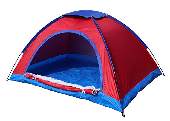 Cort pentru Camping 2-3 Persoane cu Plasa pentru Insecte 200 x 150 x 110 cm