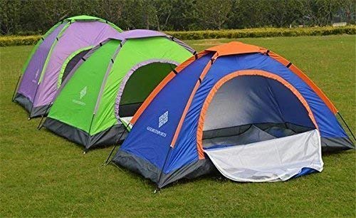 Cort pentru Camping 2-3 Persoane cu Plasa pentru Insecte 200 x 150 x 110 cm