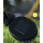 Set 2 x Lampa cu Incarcare Solara Model Crizantema