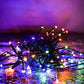 Decoratiune cu Incarcare Solara, 50 metri, 500 led - Multicolora