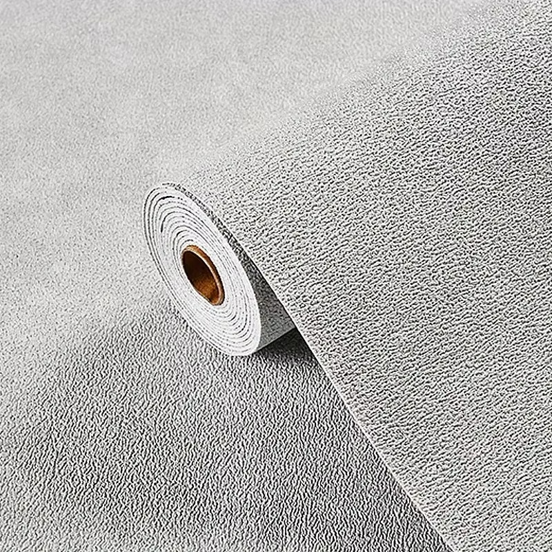 Set 3 x Rola Fototapet 3D Autoadeziv – Design în Relief, Culoare Gri, 280 x 50 cm, PVC