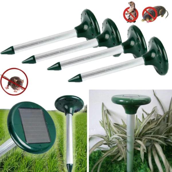 Set 2 x Aparat Solar Cu Tarus, Pentru Alungat Cartite, Furnici, Reptile, Rozatoare