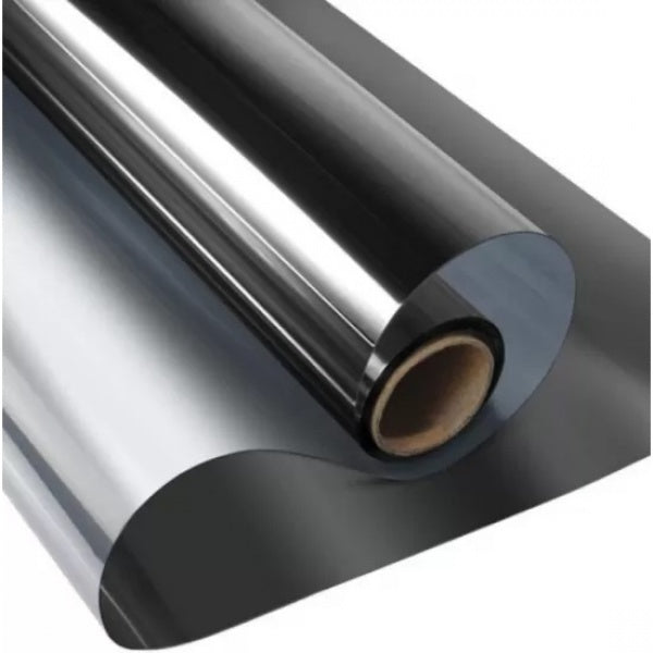Set 2 x Autocolant Oglinda Albastru, 60 x 300 cm