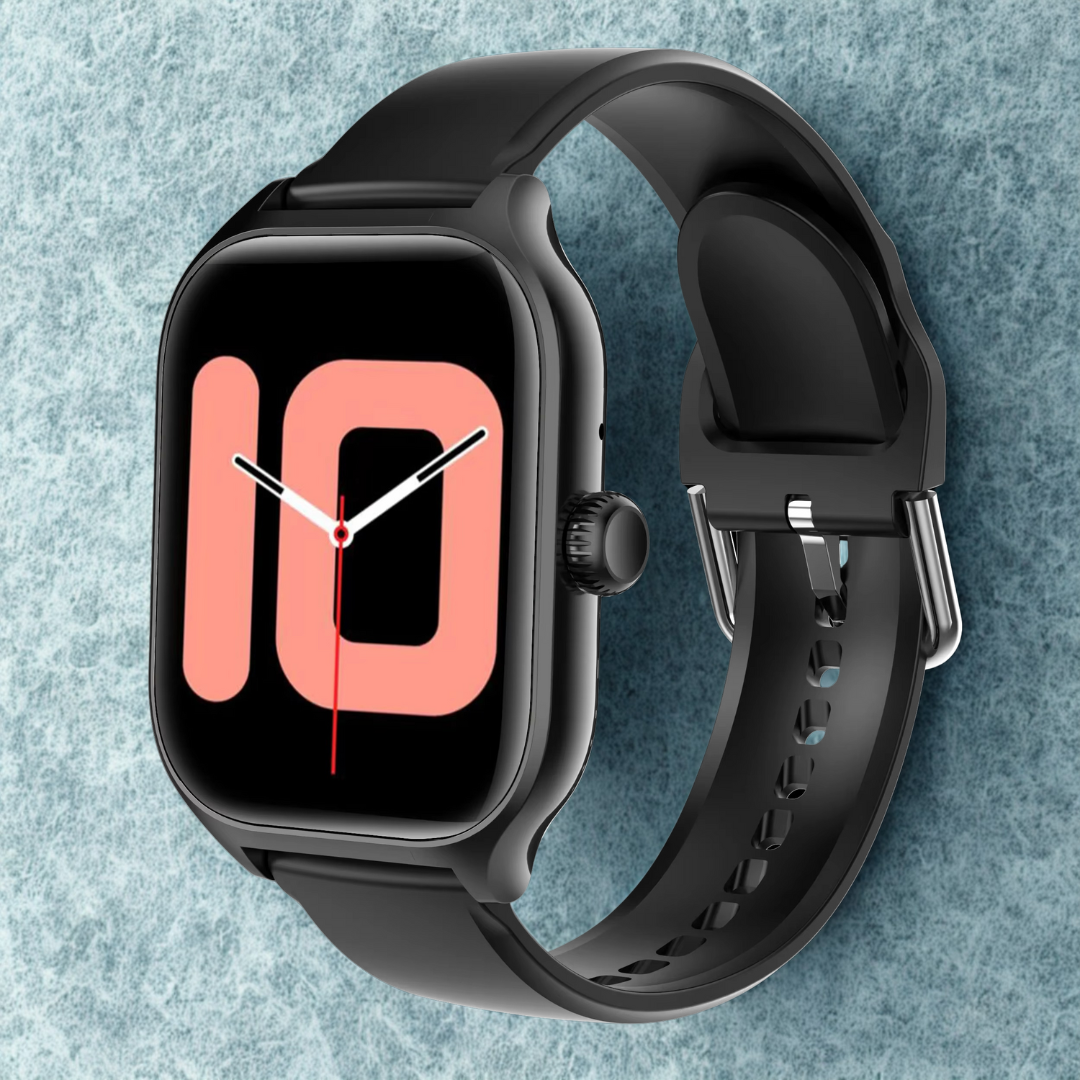 Ceas inteligent GT4 Pro cu Apel prin Bluetooth, Monitorizare Ritm Cardiac, Tensiune si Oxigen, Ecran Tactil, Rezistent la Apa IP67, Unisex