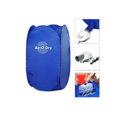 Uscator Rapid pentru Haine cu Aer Cald Circulant, 800 W, Design Portabil si Compact, Uscare Delicata si Uniforma