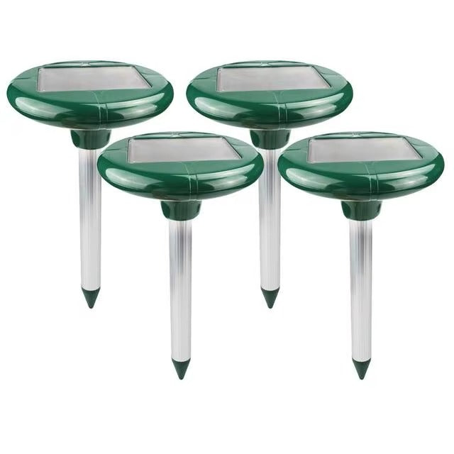 Set 4 x Aparat Solar Impotriva Cartitelor si Rozatoarelor, Ultrasunete si Vibratii cu Alimentare Solara